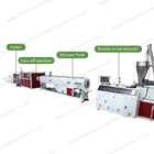 Counter-Rotating Conical Twin-Screw Sino-Tech Plastic Extruder Equipment for UPVC PVC Pipe Double Pipe Plastic Making